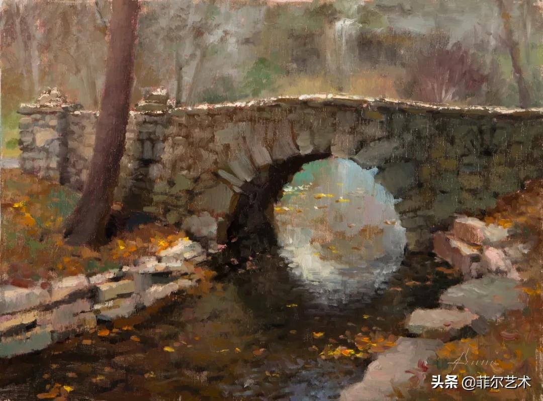 真实性|美国画家杰森·萨克兰色彩优美的外光派风景油画作品欣赏