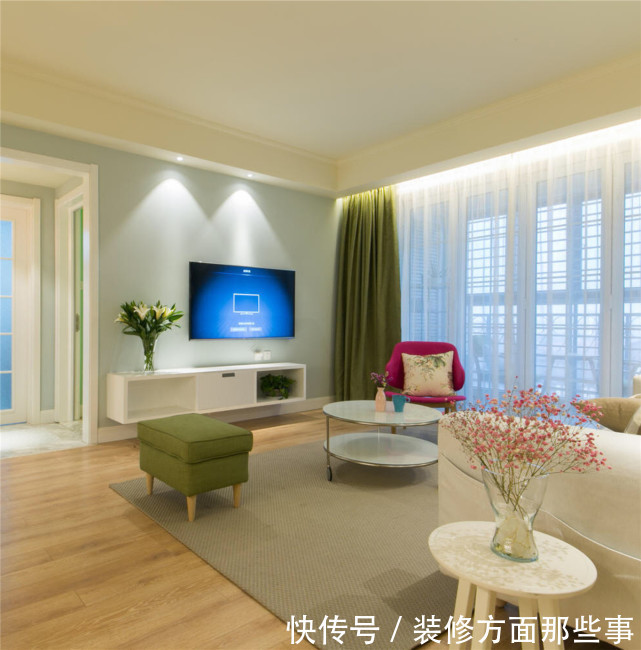 二居室|90㎡北欧式二居室,温馨简洁、自然清新的居所