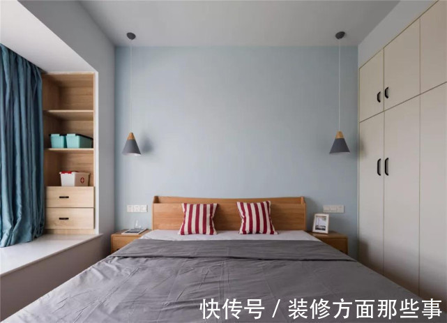 收纳|98平北欧风三居室舒适又温馨,通顶的鞋柜收纳力强