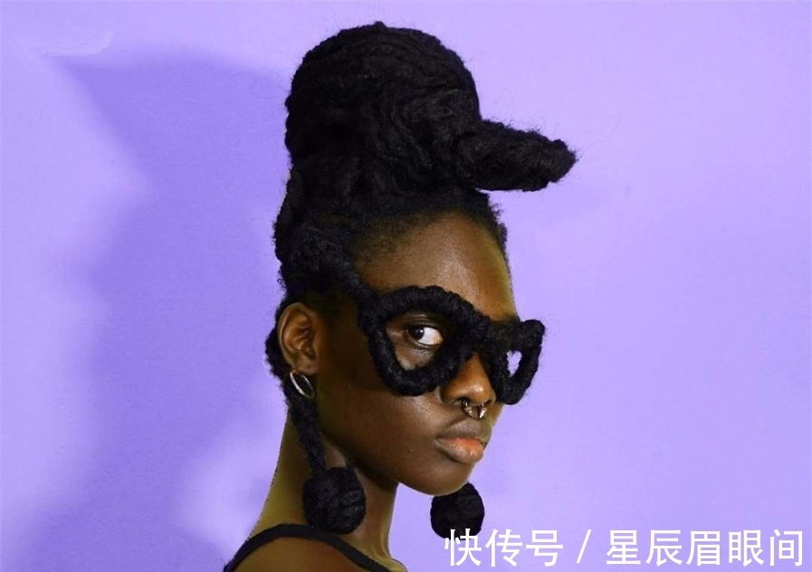 头发|非洲妹纸用头发表达思维,她的头发造型让人眼花缭乱
