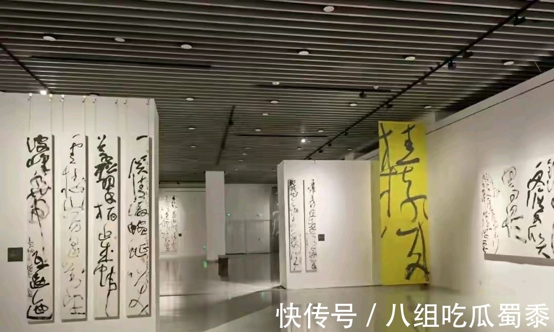 涂鸦$他们四位能代表当代狂草的最高水平吗?网友评价:像小孩涂鸦!