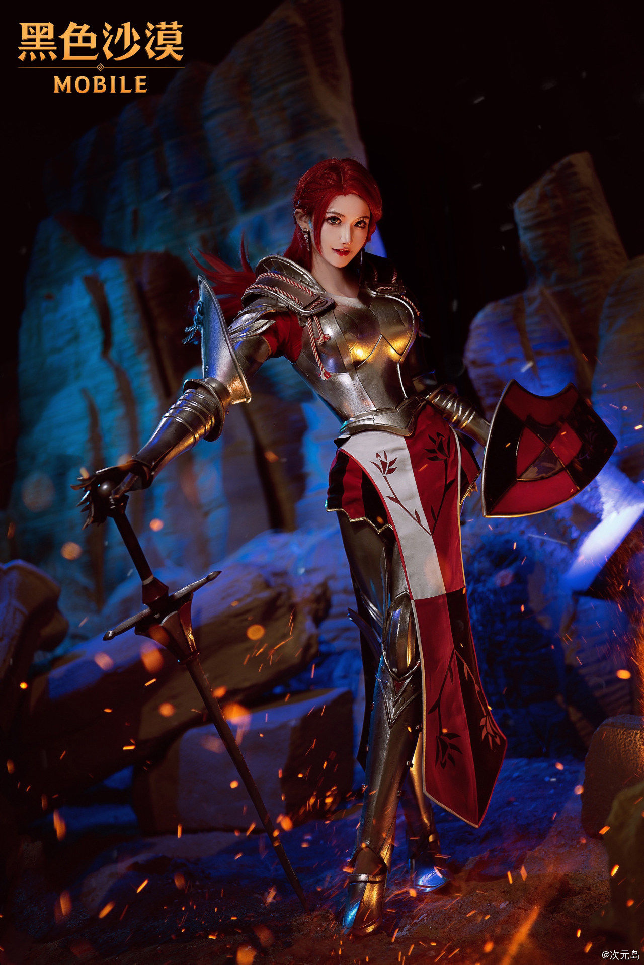 黑色沙漠手游|《黑色沙漠手游》女武神cosplay