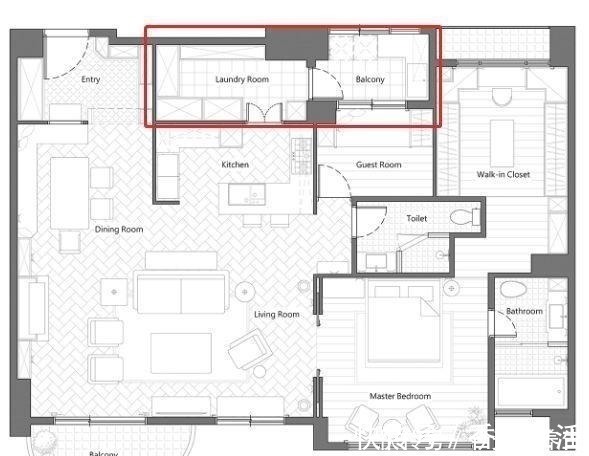 百叶窗|难道是疯了她居然把150㎡大户型,三室改两室,不过效果真大气!