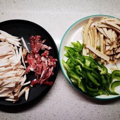 肉丝|杏鲍菇炒豆干最香的吃法，让我连吃了三碗饭