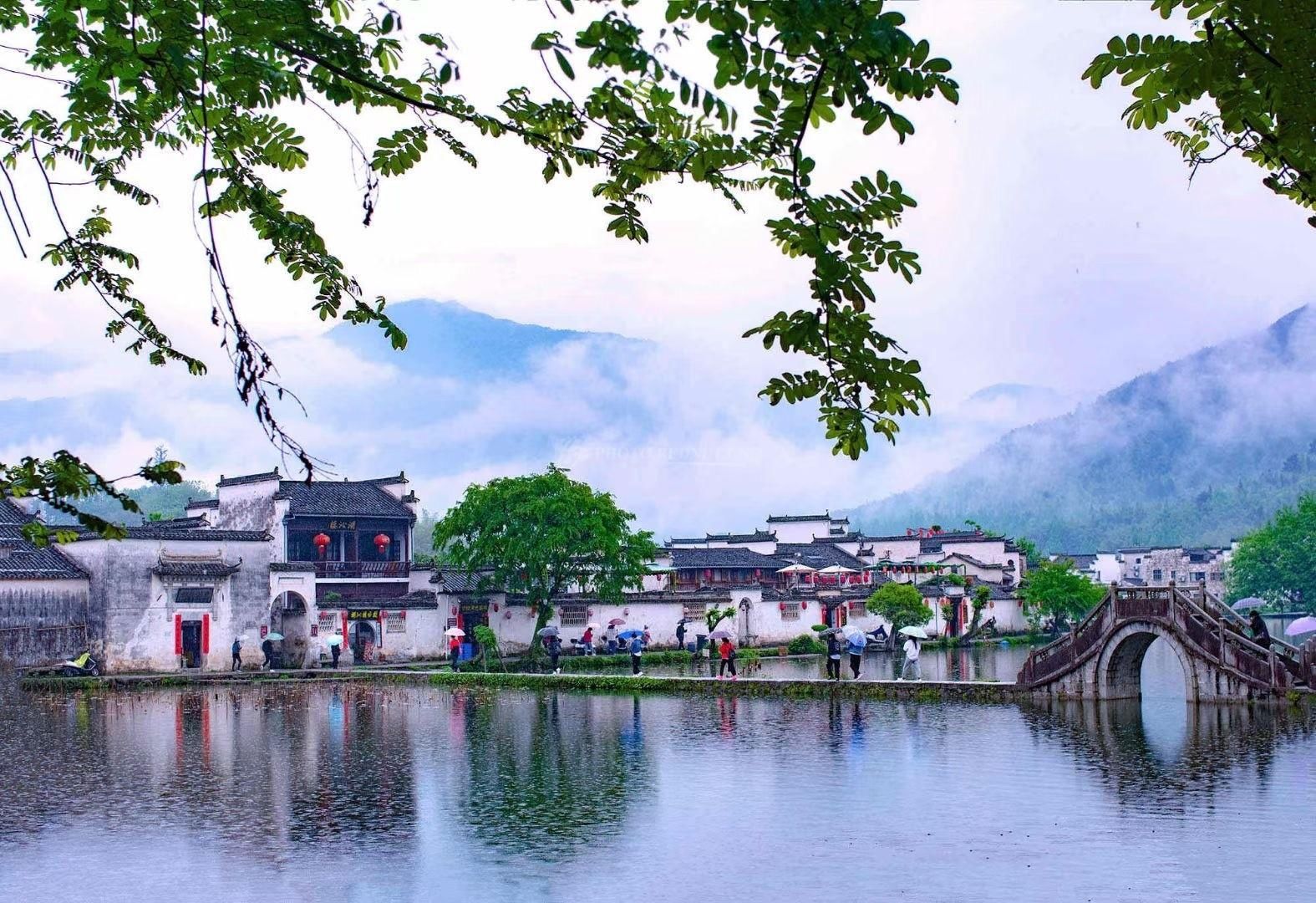 雨中宏村 来自江南的国画