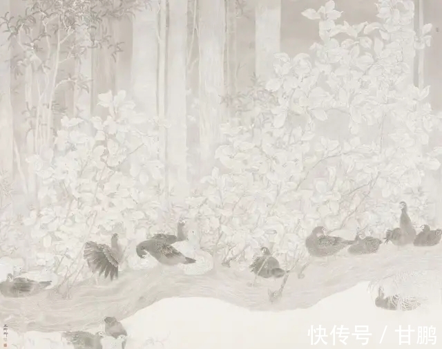 寂寞#一个耐得住寂寞的创作者|王娜娜工笔花鸟画