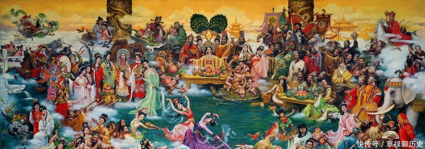 明白|蟠桃会三清都去,为何如来佛祖不去如来看看安天大会就明白了