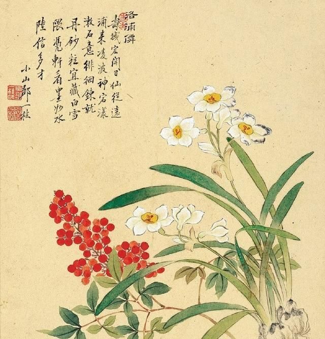 莫奈#清代名家画花卉,每一笔都栩栩如生,给人赏心悦目的感觉