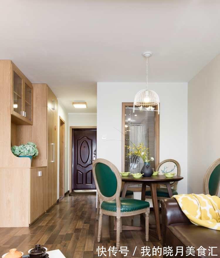 实用|80㎡简美式小两居,优雅时尚美与实用兼具,二人世界舒适又美好