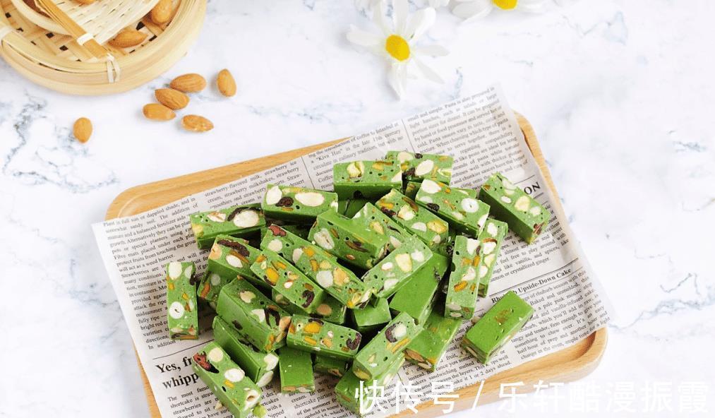 黄油|孩子爱吃牛轧糖不用花钱买,自己在家也能做,没有添加更健康