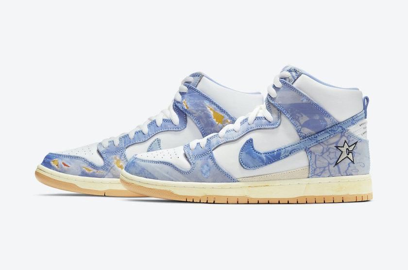 做旧效果绝了！“地毯公司” Carpet Company x Nike Dunk SB High 联名即将登场！