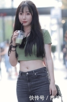 短袖|绿色短袖T恤,轻松打造小仙女气质