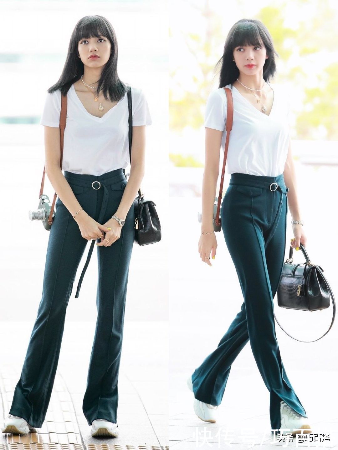 lisLisa出道五周年，私服穿搭酷爱基础单品，长裤依然是心头爱