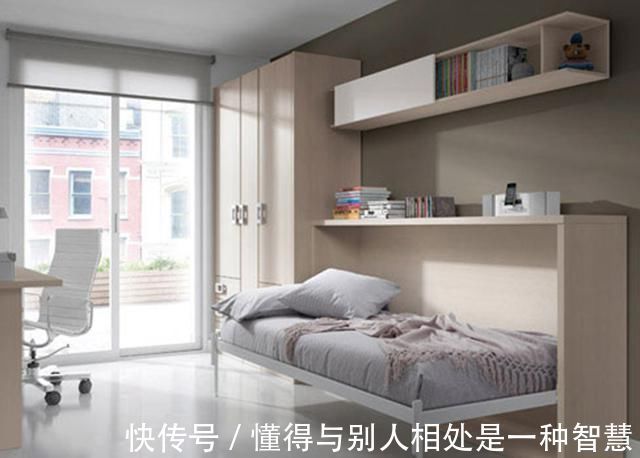 壁柜|2个孩子挤4㎡的儿童房,两侧墙上打张壁柜床,左右仅占20公分