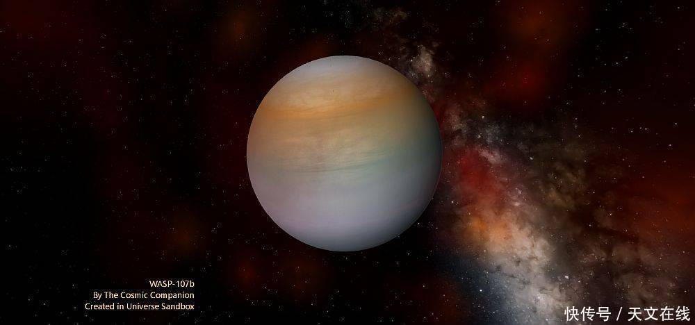 w“棉花糖”世界!一颗奇怪系外行星被发现,它叫WASP-107B