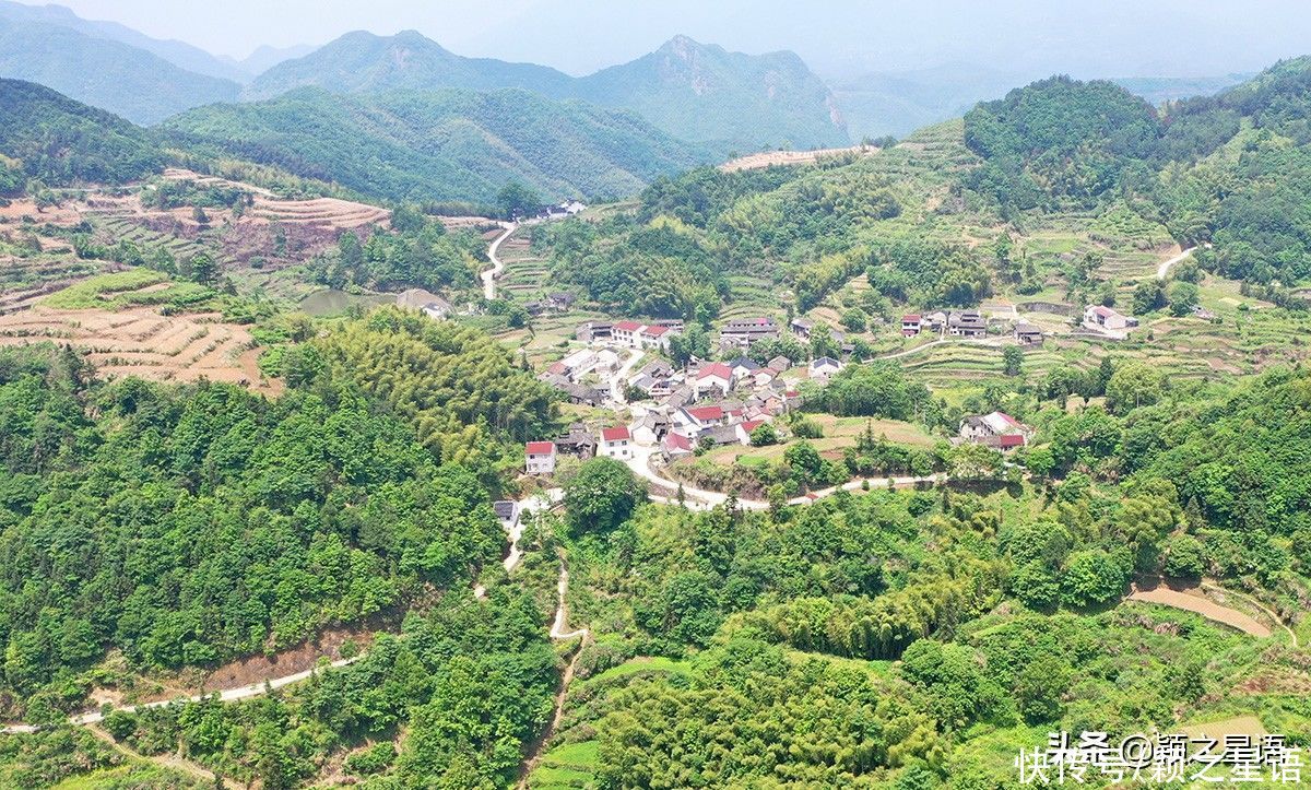 交界地|台州和宁波交界地，紫云山名源于永乐帝朱棣，梯田层叠很壮观