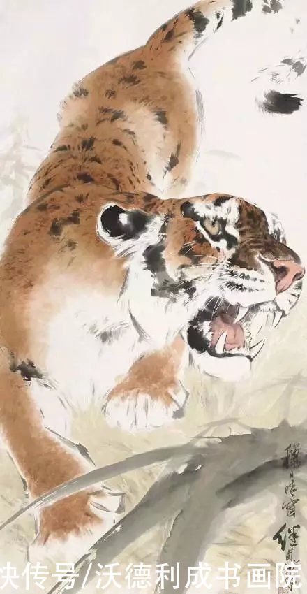 康熙年间|历代名家画虎欣赏，形神兼备