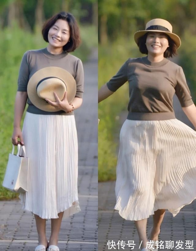 时尚|具有高级感的中年女人,大多不会穿得太花哨,既要时尚还要显年轻