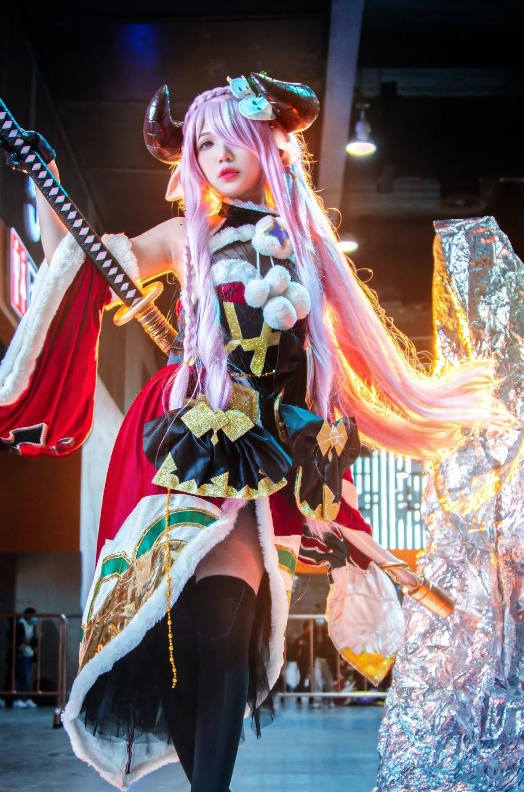 娜鲁梅亚|cos：碧蓝幻想娜鲁梅亚cos正片@空鸢子