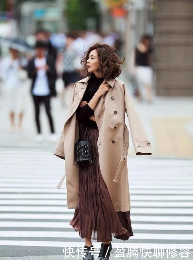 互搭|大衣+裙子=冬天最优雅的女神装
