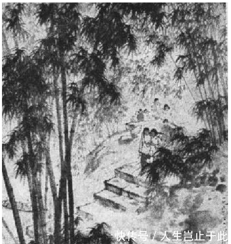 画家!1960年江苏画家创作的山水画 歌颂祖国的大好河山