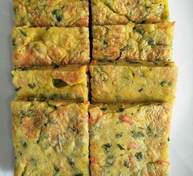 芹菜叶子饼,香软好吃营养,口感丰富,全家人都很喜欢