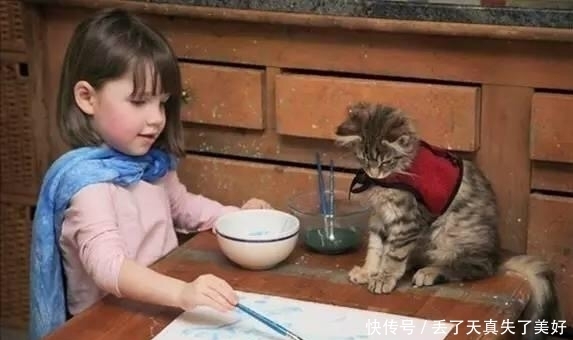 画家|7岁自闭症小女孩,天生就是画家,画作已卖到几百万英镑