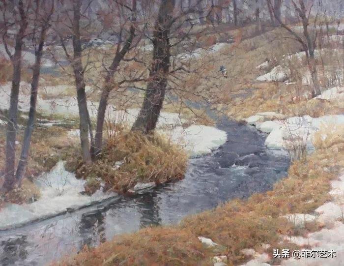 美国画家安德鲁·彼得斯风景油画作品赏析