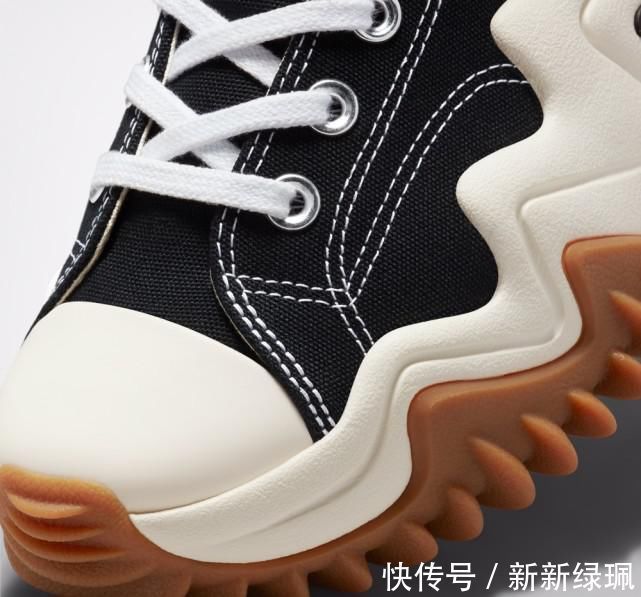 hike 匡威的这双鞋子太生猛了，厚底增高设计简直长腿神器！