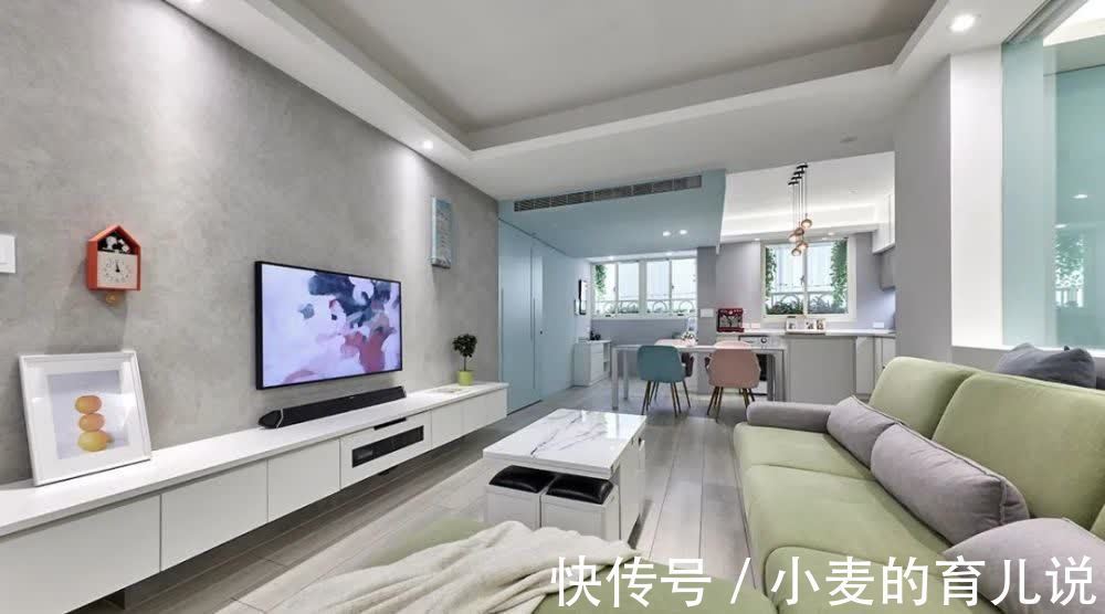 老婆|35 年92㎡老房大改造：超好看的北欧小清新，老婆喜欢得不行！