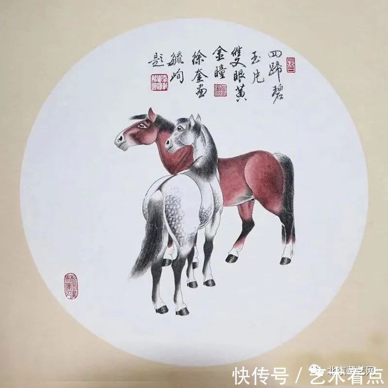 松风画马传人徐奎作品选|名家名作 | a951