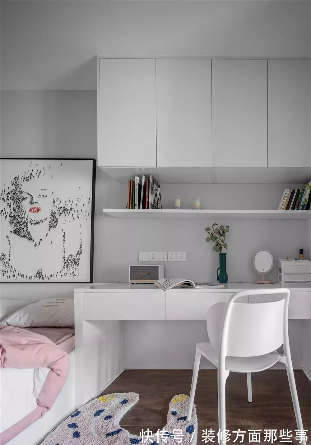 装修|44㎡长条形复古风小户型装修,时尚大气,很多人见了都羡慕!