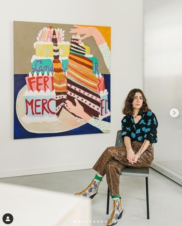 巨人国!她画油画,他做雕塑,这对艺术情侣直接建了一个“巨人国”