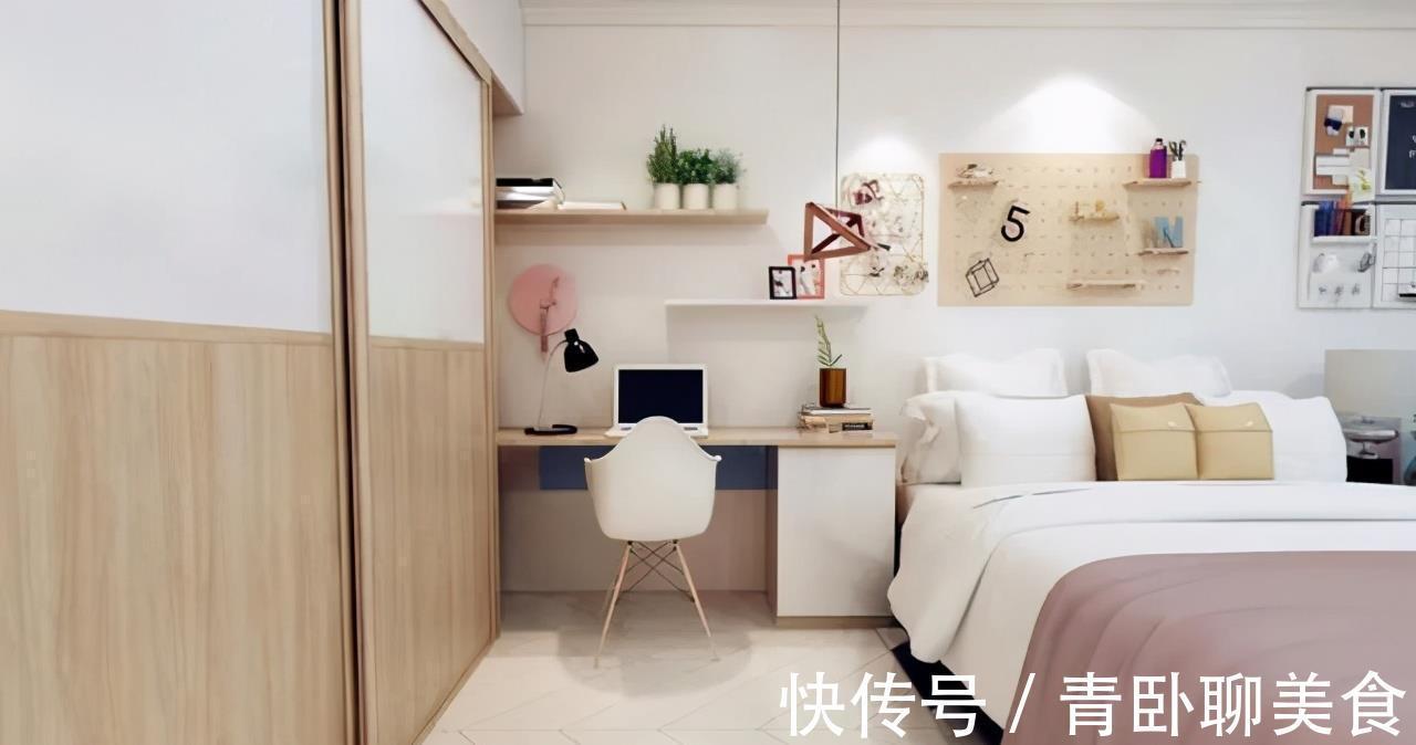 收纳|女孩的36㎡一居,开放式卧室功能强大,合并客餐厅和书房,真完美