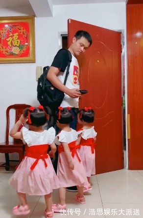 暖心|儿子想要妹妹，妈妈一次怀了3个，放学回家后的情景，暖心了！