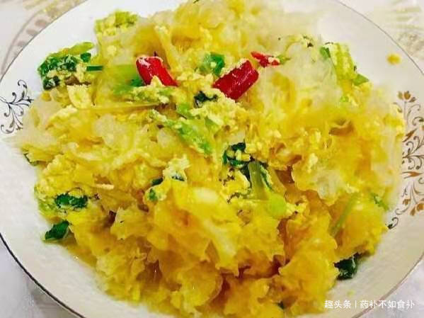 蛋液|“穷人的燕窝”,和鸡蛋炒着吃,肌肤细腻,淡化雀斑,改善气血