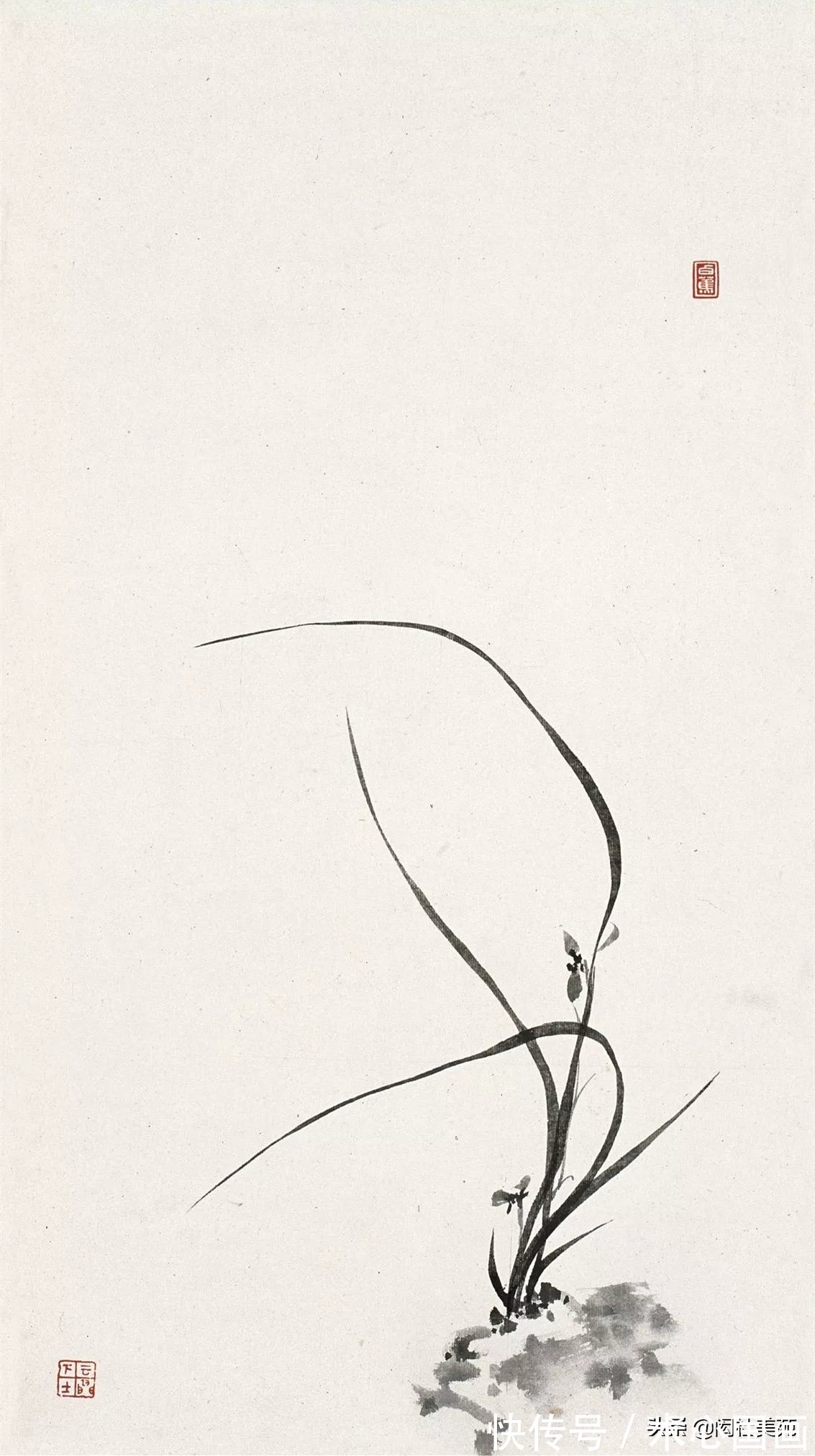 素心!兰画兰诗两芬芳