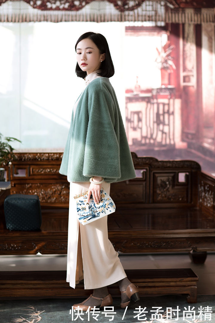 清新|传承经典, 清新淡雅旗袍裙, 秒变娴静的小家碧玉