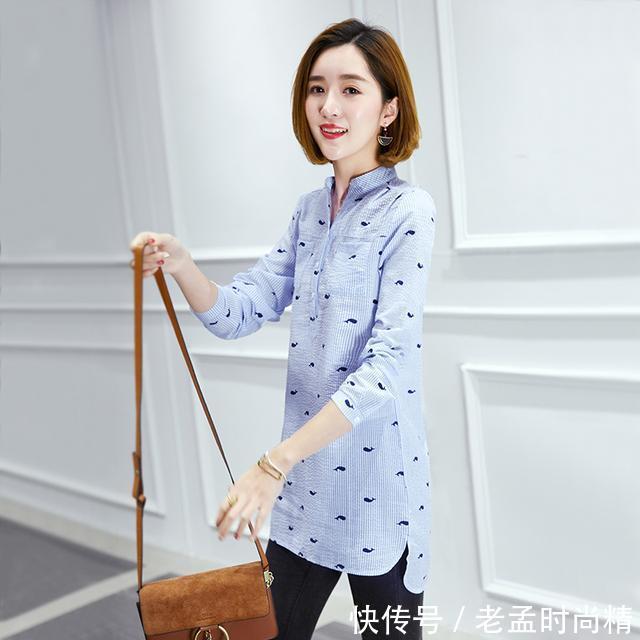 中长款|中长款衬衫,不放在裤子里,也可以穿出随意感