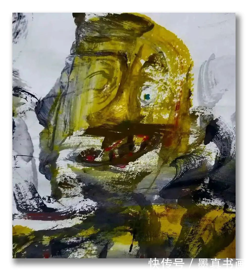 局部|《大美为真》中国当代书画名家学术邀请展—富中奇（局部）