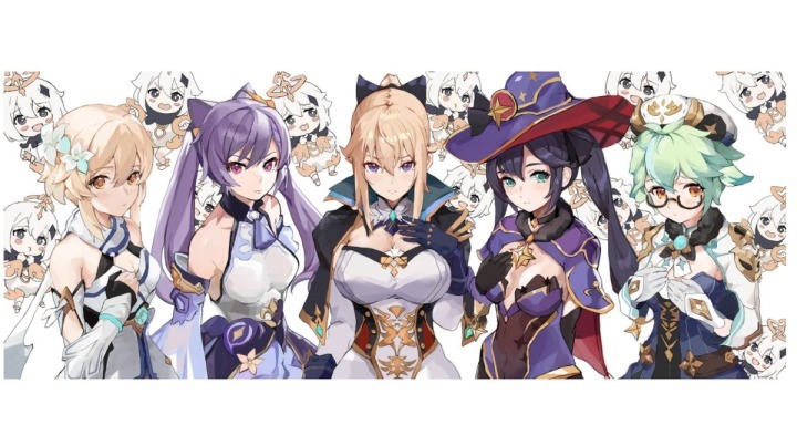 立绘|《原神》将修改四位女角色立绘与模型,会给体验带来哪些影响?