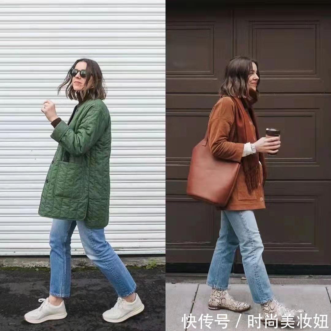 半身裙|40岁身材微胖相貌平平,靠穿搭打造高级时髦感,几万人跟她学穿衣