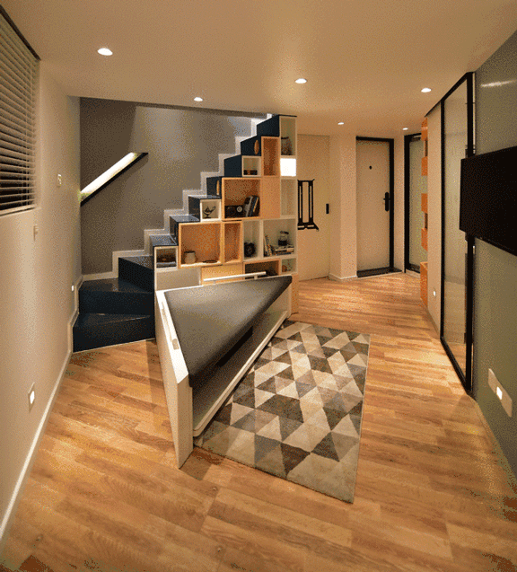 纸片楼|最薄处仅有20厘米的“纸片楼”,经过爆改,竟变成了花园复式