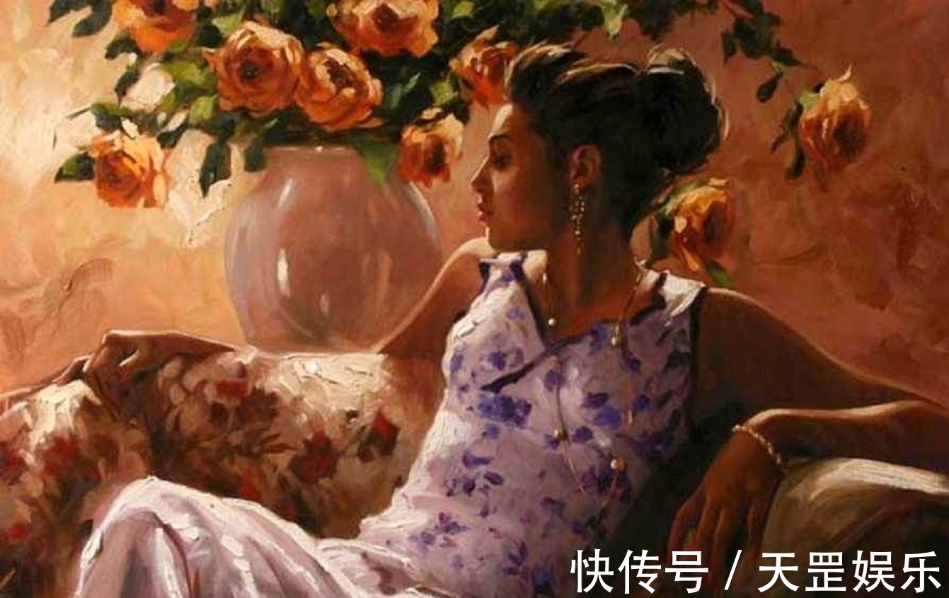 历史人物!明艳的色彩中迸发出唯美惊艳的女性魅力——擅画女人的约翰逊