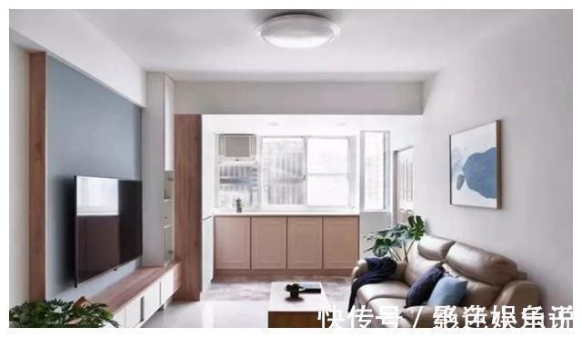 白墙|71平温馨小三室，玄关就很漂亮，客厅不装吊顶大白墙，最舒适的家