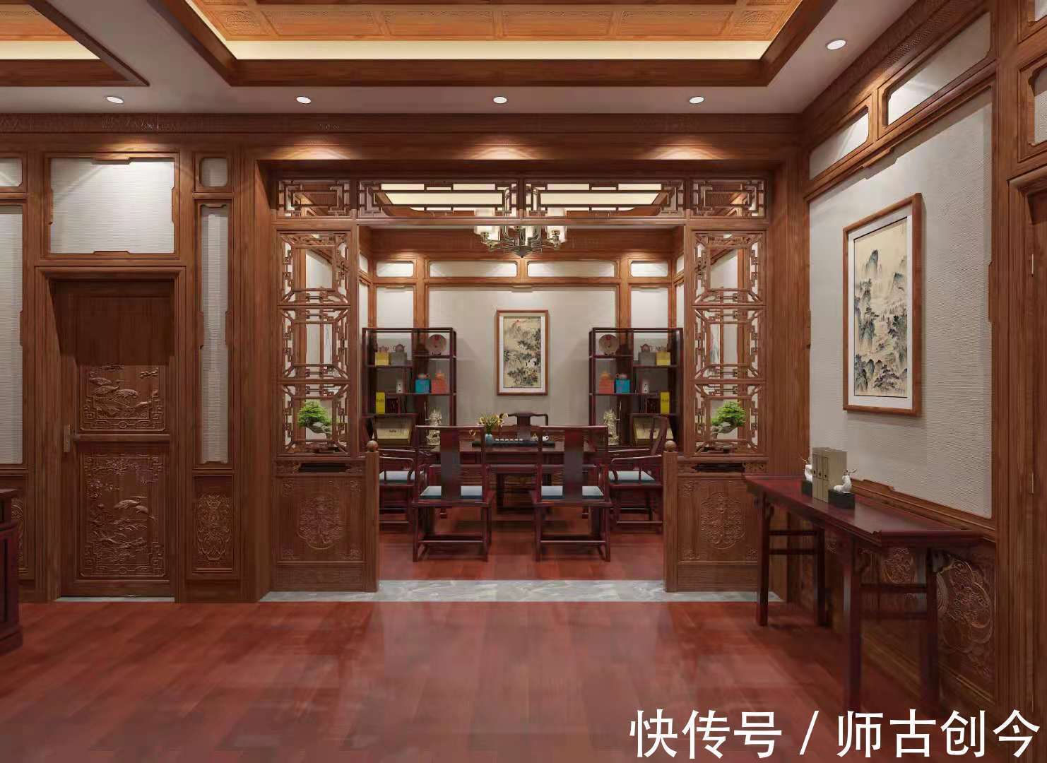 红木|中式红木整装,可以传承千年中式家装