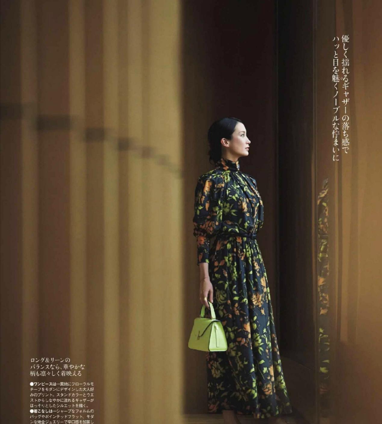 印花裙|中年女人穿“裙装”才养眼,看了这几位博主的穿搭,就知道有多美