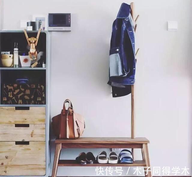 设计|当玄关布置鞋柜后,还可做衣帽架,看看这11个经典玄关设计吧!