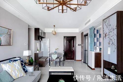 中式|为了孝敬父母,他买下140㎡新家,全屋中式风,入户后太美了!