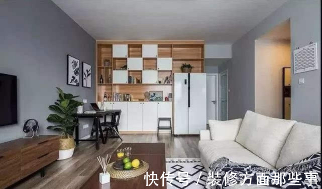 深绿色|104平现代前卫风三居室,在浅色空间中融入了深绿色优雅